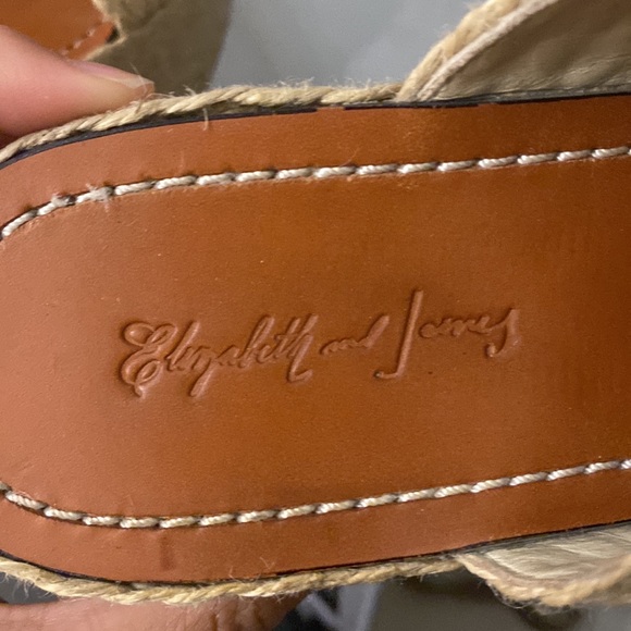 Elizabeth and James Natural Slip On Espadrilles - Picture 3 of 3